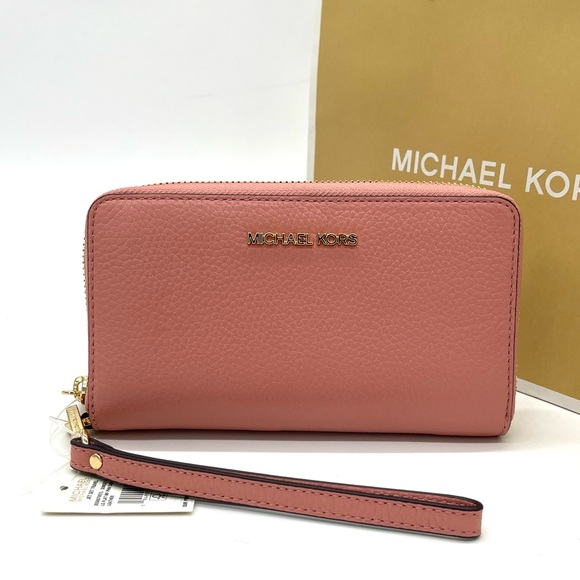 Michael Kors Large Phone Case Wallet Wristlet - Picture 4 of 5